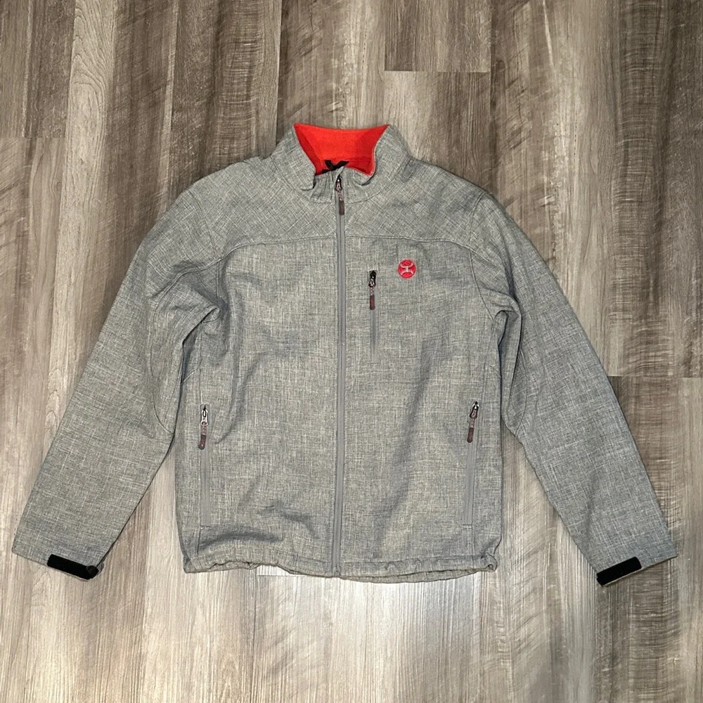 Hooey Softshell Fleece Lined Jacket - Large